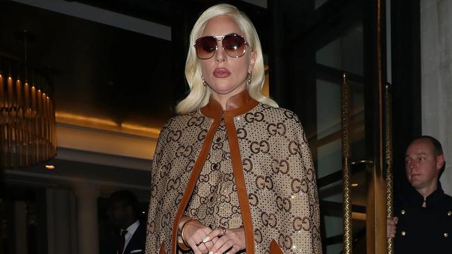 Lady Gaga in Gucci. Picture: Getty Images