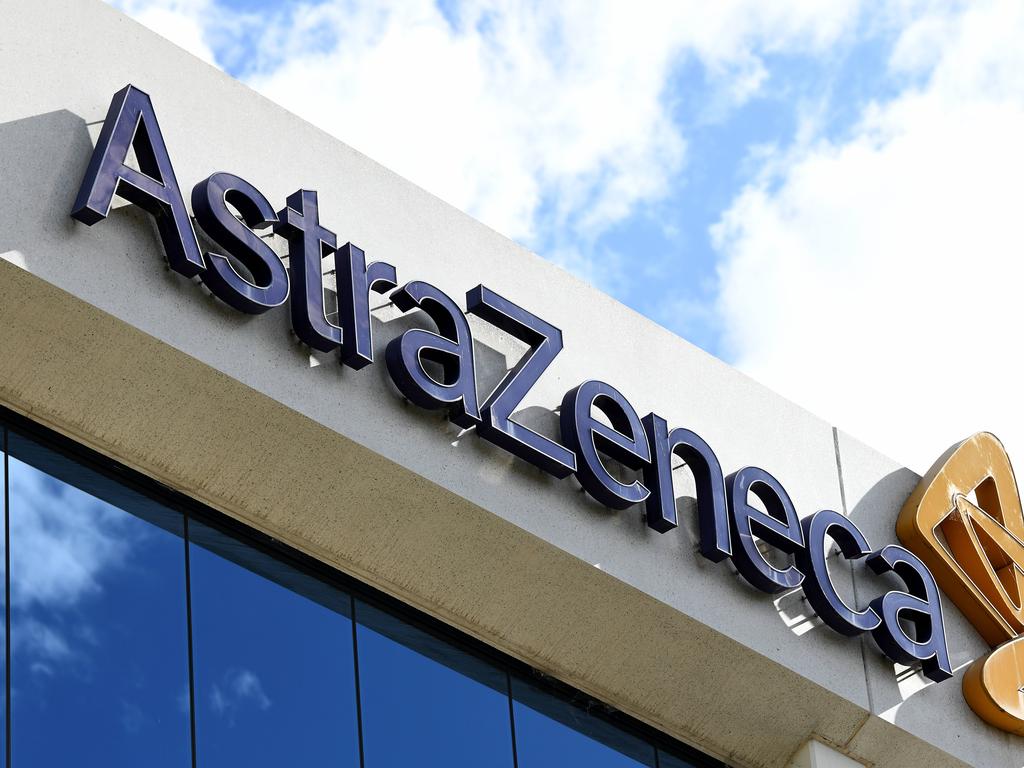 AstraZeneca’s headquarters in Sydney. Picture: Bianca De Marchi/NCA NewsWire