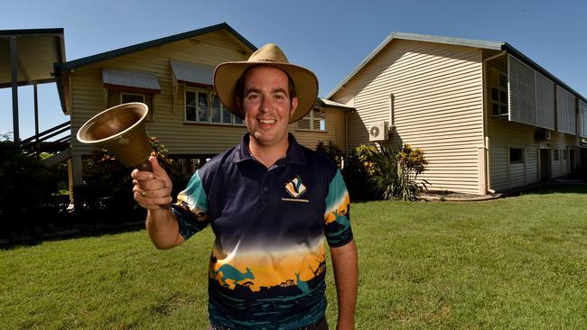 Clare State School. Principal Troy Patti in one of the classrooms. Picture: Evan Morgan