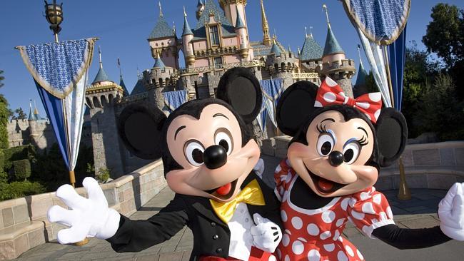 What have Mickey Mouse and Minnie Mouse seen inside the walls of Disneyland?