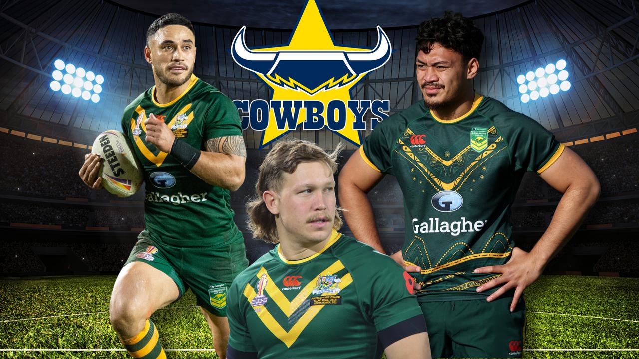 NRL 2022  North Queensland Cowboys centre Valentine Holmes might