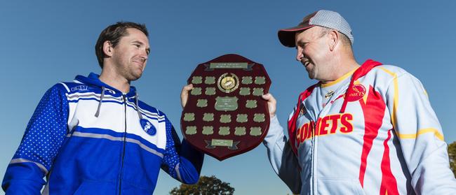 Grafton Ghosts captain-coach Ryan Farrell came up his former coach Col Speed - in charge of Coffs Harbour Comets - in Group 2 Rugby League, including fighting out the annual Clem Rankin Shield. Photo Adam Hourigan / The Daily Examiner