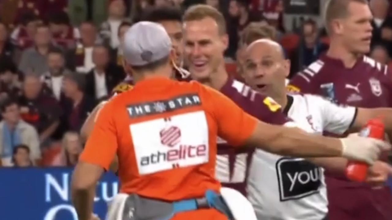 Origin Confidential: Footage reveals NSW trainer’s dodgy act