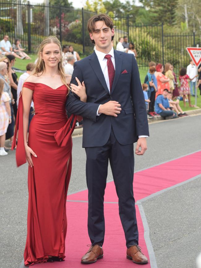 Bethany Heintze at the Heights College formal in 2023.