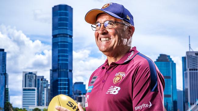 AFL OPENING ROUND - Lions v Carlton at the GABBA.Brisbane Lions coach Chris Fagan.Picture: Nigel Hallett