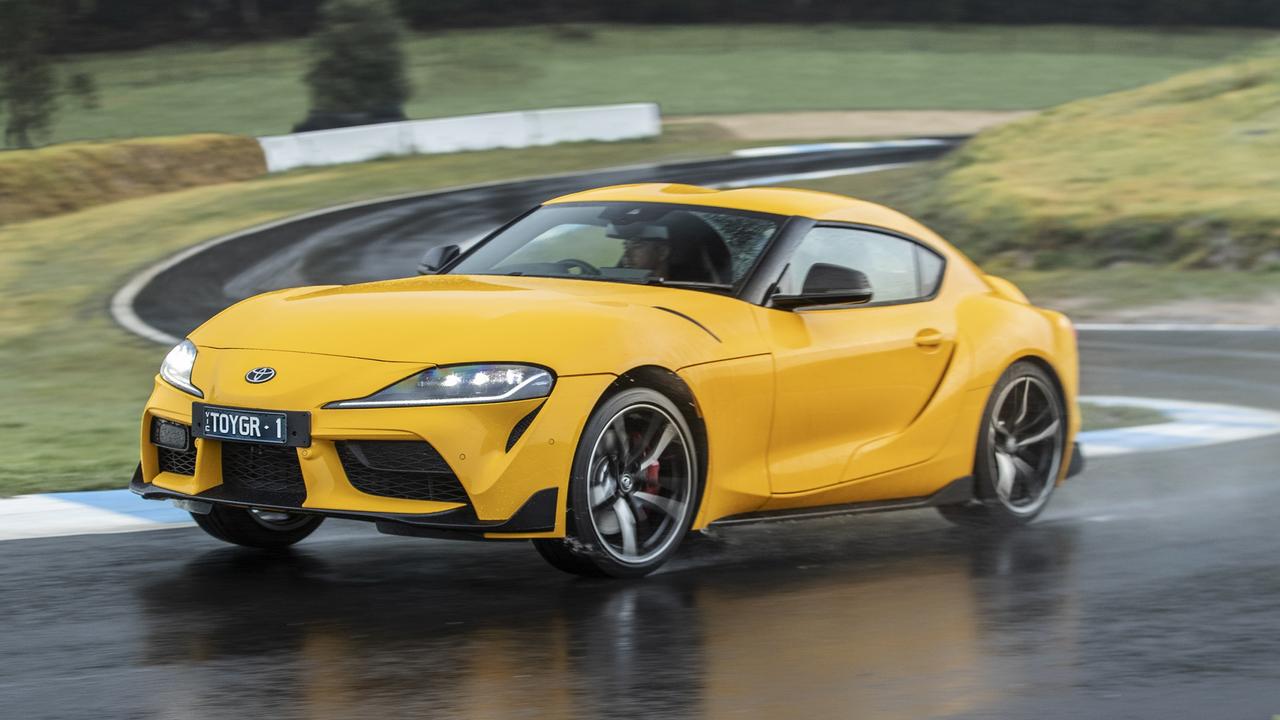 Toyota gr Supra 2020 Yellow