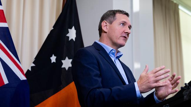 Chief Minister Michael Gunner will on Thursday unveil the second stage of the Territory Government’s $50 million Small Business Survival Fund, with measures specifically targeting hospitality, restaurant, tourism and entertainment businesses. Picture: Che Chorley