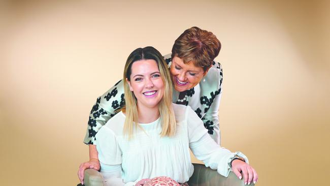 Alexis George and daughter Ash. Picture: Adam Yip