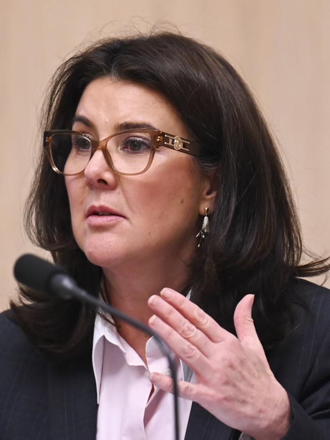 Liberal senator Jane Hume has challenged ASIC over its response to a scam syndicate that defrauded tens of thousands of Australians. Picture: NewsWire / Martin Ollman