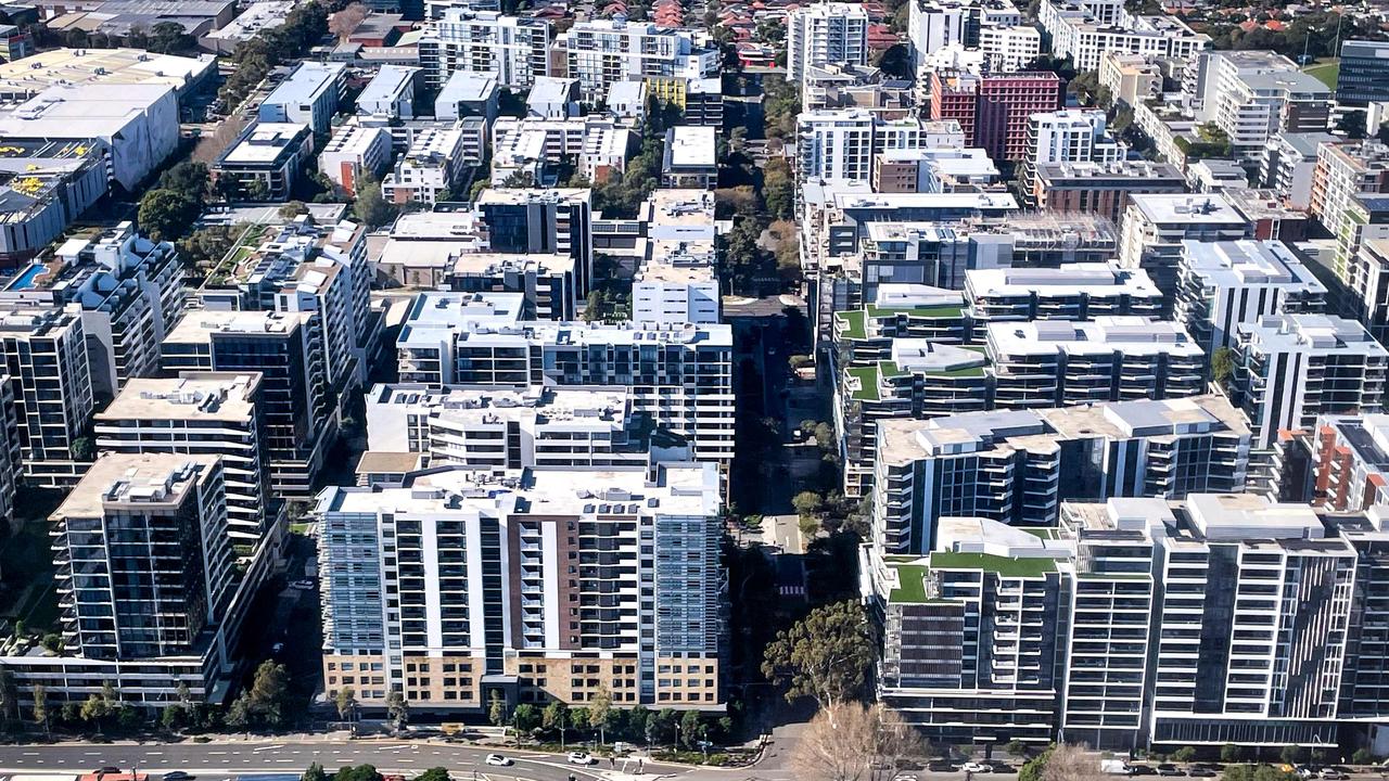 Australia is racing to build a mammoth number of new homes to ease the housing crisis. Picture: AFP