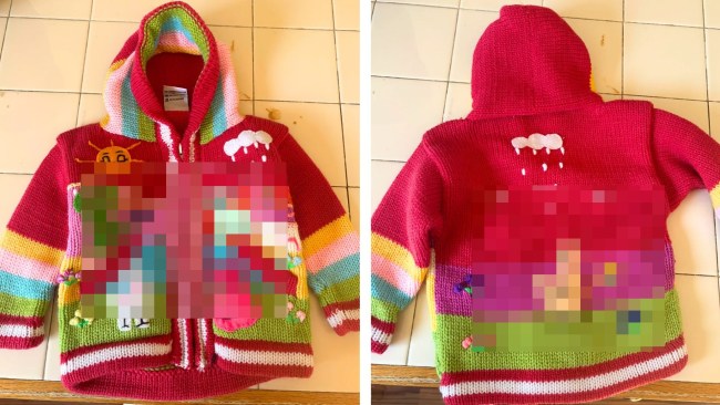 Woman buys ‘fugly’ baby sweater, is warned not to gift it