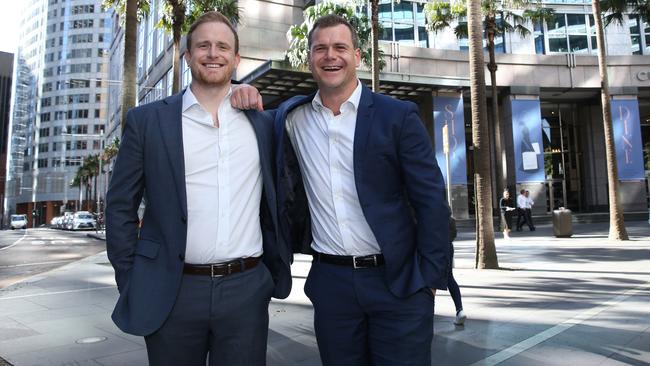 Will and Daniel Roberts, 32 and 37 respectively, will each have a 10 per cent shareholding in Iris. Picture: Britta Campion