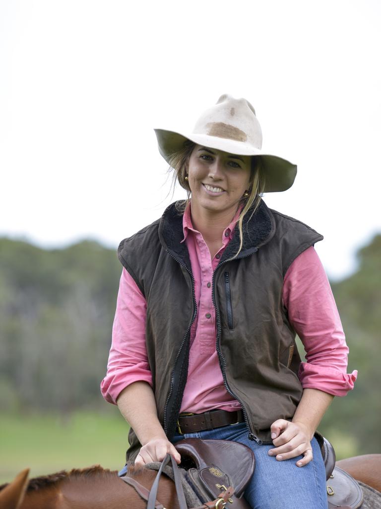 Claire processes livestock at Radfords abattoir at Warragul. Picture: Dannika Bonser