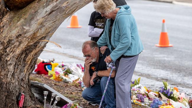 Addison Stewart’s grandparents, Graham and Sharyn Deacon. Picture: Jason Edwards