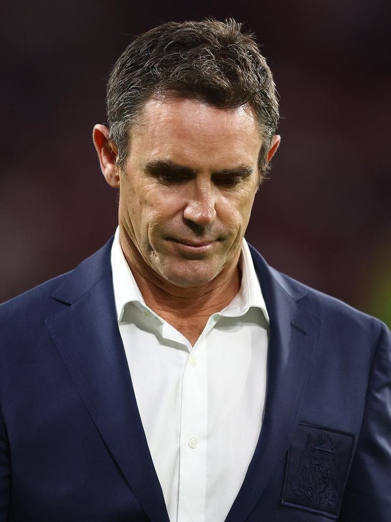 Brad Fittler after Game II. Picture: Chris Hyde/Getty