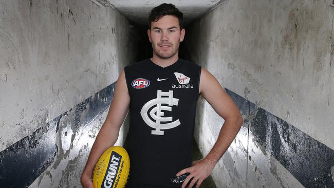 New Carlton recruit Mitch McGovern. Pic: Michael Klein