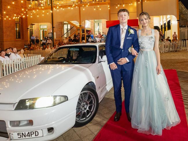 CLASS OF 2024: Townsville Grammar School formal. Students Hayden Whaley & Victoria Shmeleva.