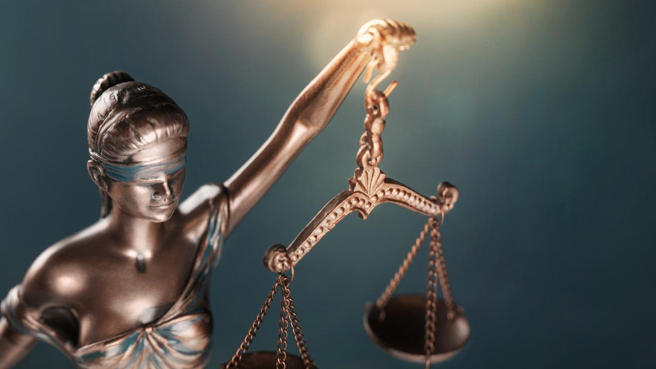 Themi symbol of justice, close-up view istock image