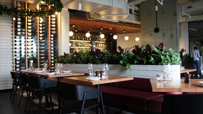 Polpetta restaurant at the new Brisbane Art Series Hotel The Fantauzzo. Picture: Supplied