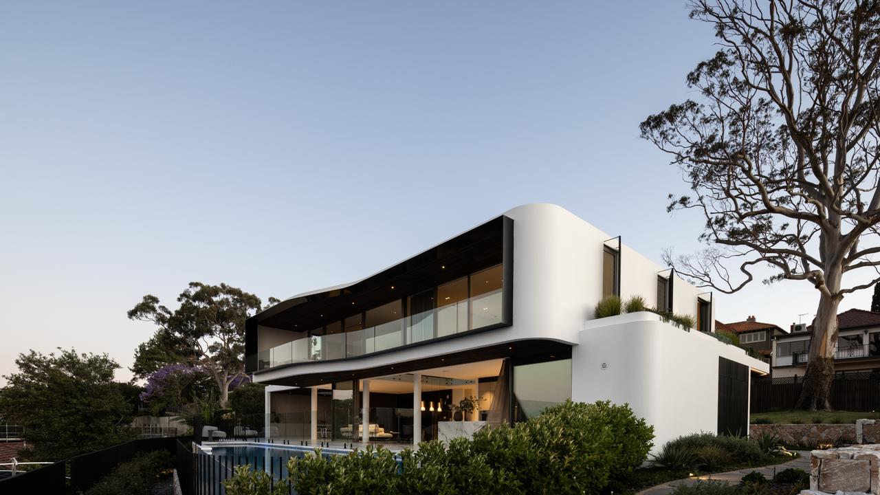 The iconic gum tree at 3 Pursell Ave, Mosman had to remain.