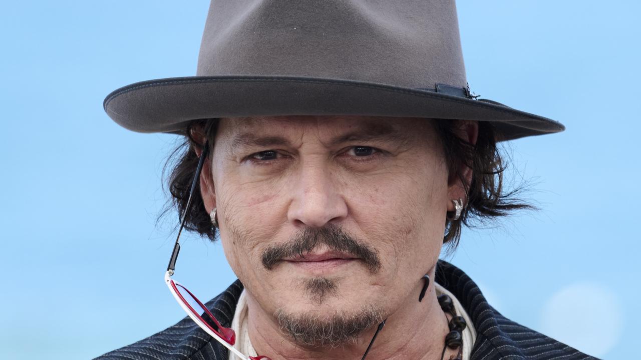 Johnny Depp appears at a photocall for his latest film ‘Modi, Three Days On The Wings Of Madness’ , which he directed rather than starred in. Picture: Carlos Alvarez/Getty Images