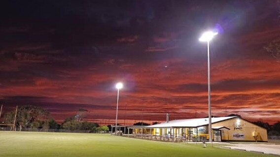 Caloundra Sharks Junior Rugby League lighting up their grounds for Levi Hanna.