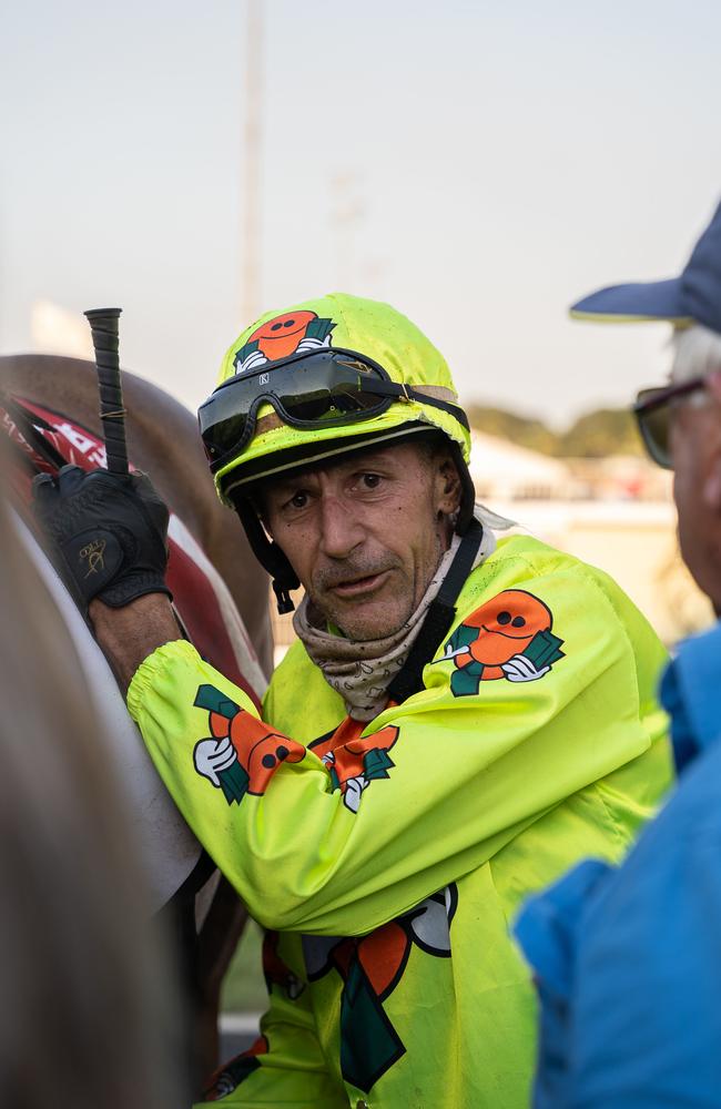 Paul Shiers winner of Darwin Cup at the 2023 Darwin Cup. Picture: Pema Tamang Pakhrin