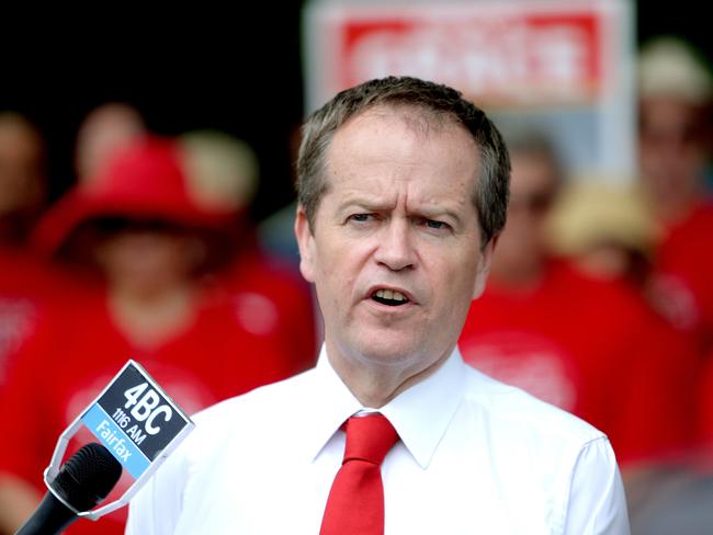 Labor is ahead in the polls, but it’s not all good news for Labor. Picture: Mark Cranitch.