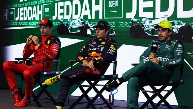 Ferrari and Charles Leclerc (left) already have significant ground to make up on rivals. (Photo by Lars Baron/Getty Images)