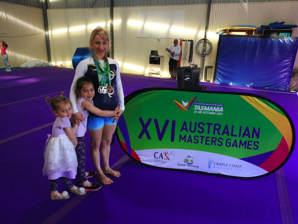 (L to R) Isabelle Stephenson, Ally Stephenson and their mum Amy.