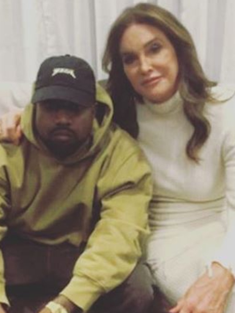 Caitlyn Jenner and Kanye West.