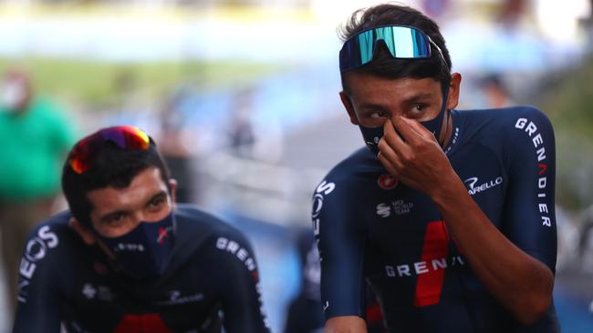 The defending champion, Colombian rider Egan Bernal of Team INEOS Grenadiers. Picture: Getty Images