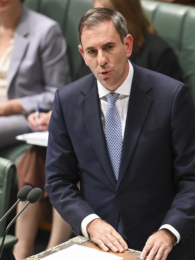 Federal Treasurer Jim Chalmers. Picture: NCA NewsWire / Martin Ollman