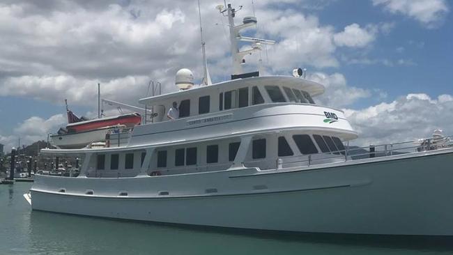 A Moreton Bay Regional Council senior staffer posted photos of herself on a developer’s super yacht in the Whitsundays in November.