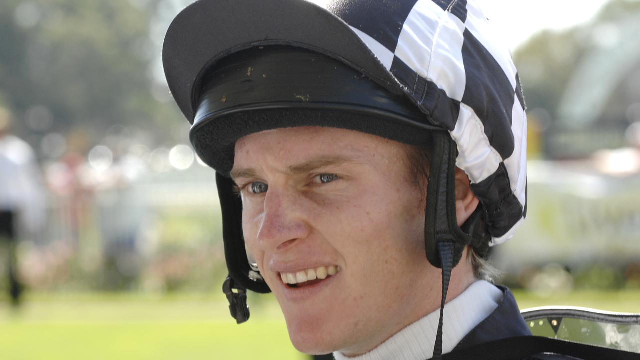 The Chipping Norton Stakes, Warwick Farm 2007. Zac Purton talks to the media after his win on 