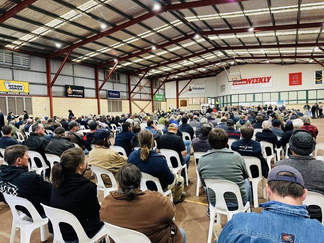 WAFarmers Katanning public meeting about new heritage laws. Picture: Facebook