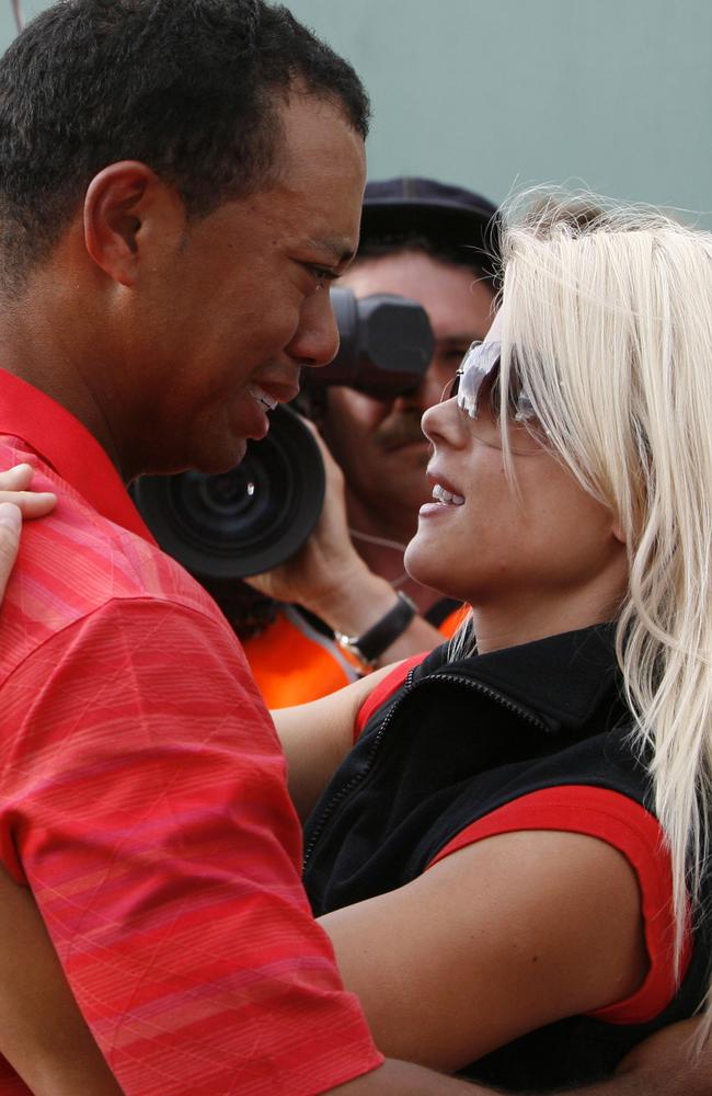 Tiger and Elin were married for six years. Picture: AP