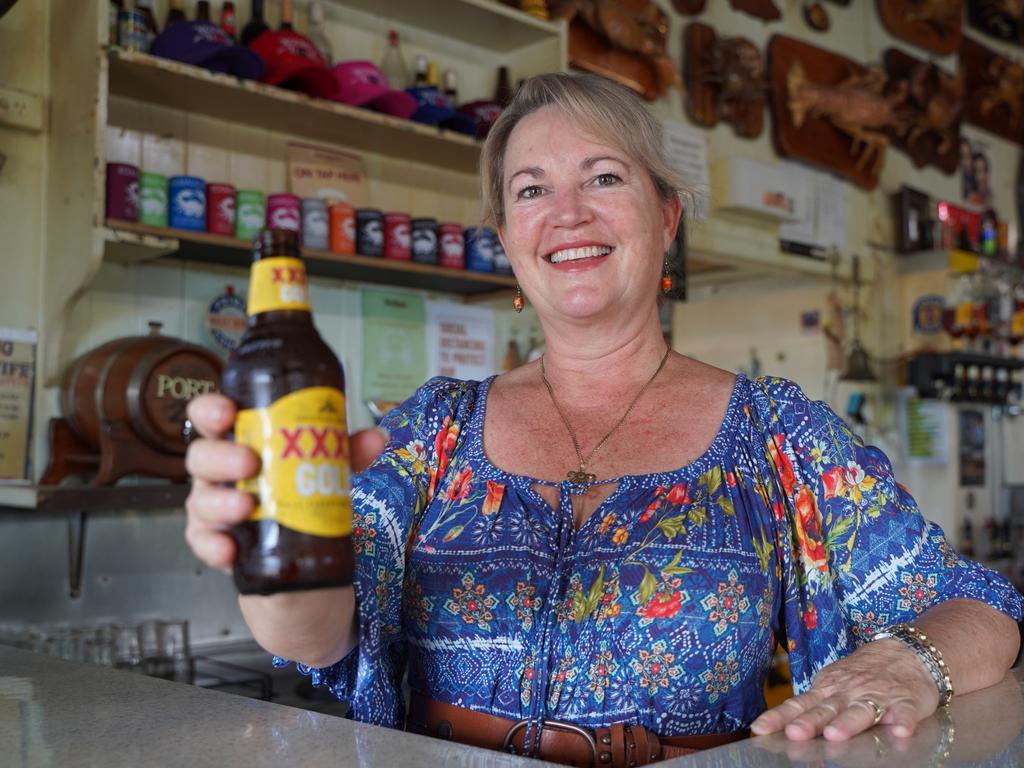 Rowena Colgrave was ready to move on after nine years at the helm of the Koumala Hotel. Picture: Heidi Petith