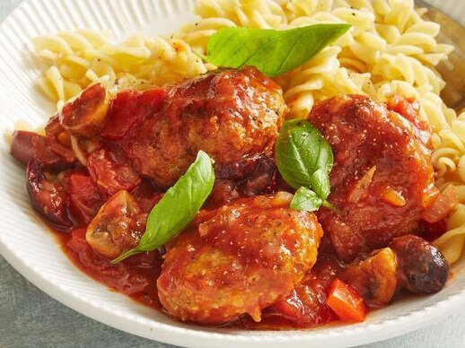 Chicken cacciatore rissoles.