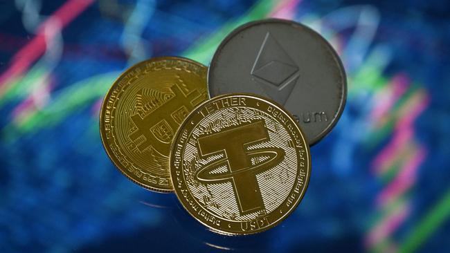 A week-long rout has wiped tens of billions of dollars off crypto. Picture: Justin Tallis/AFP