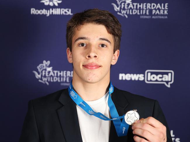 Jack Hall poses for a photo at the NewsLocal, 2017 Local Sports Stars Awards at The Epping Club on the 2nd of November, 2017. Mount Druitt Standard Junior Sports Star: Jack Hall. (AAP IMAGE/ Danny Aarons)