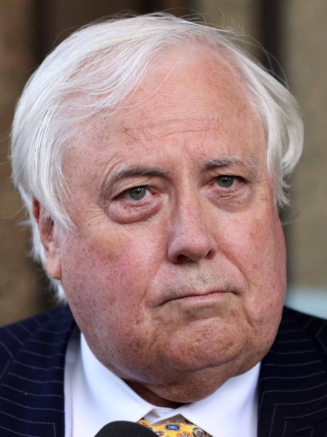 Clive Palmer. Picture: Damian Shaw