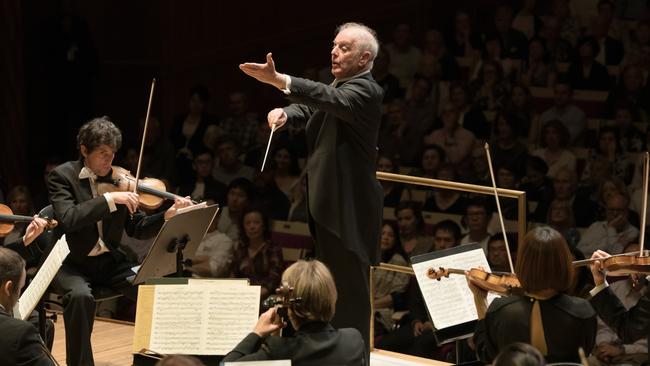 Daniel Barenboim and the Staatskapelle Berlin during concerts at the Sydney Opera House in 2018. Picture: Peter Adamik