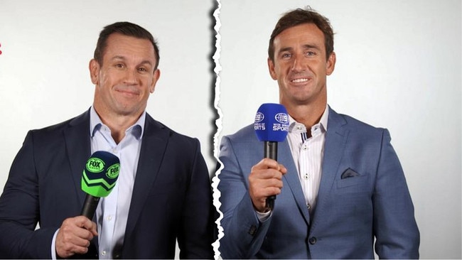 Brothers Matty and Andrew Johns.