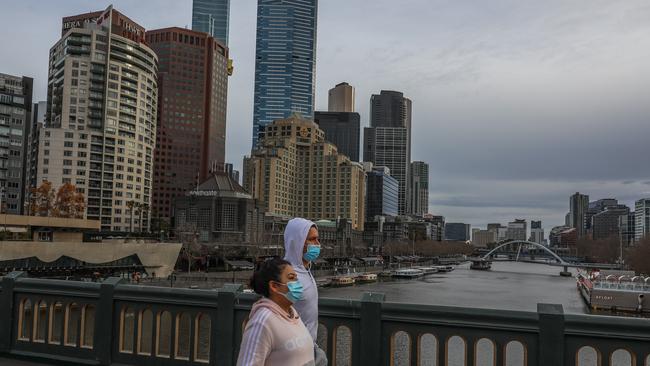 Melbourne is entering its second week of lockdown. Picture: Asanka Ratnayake/Getty Images