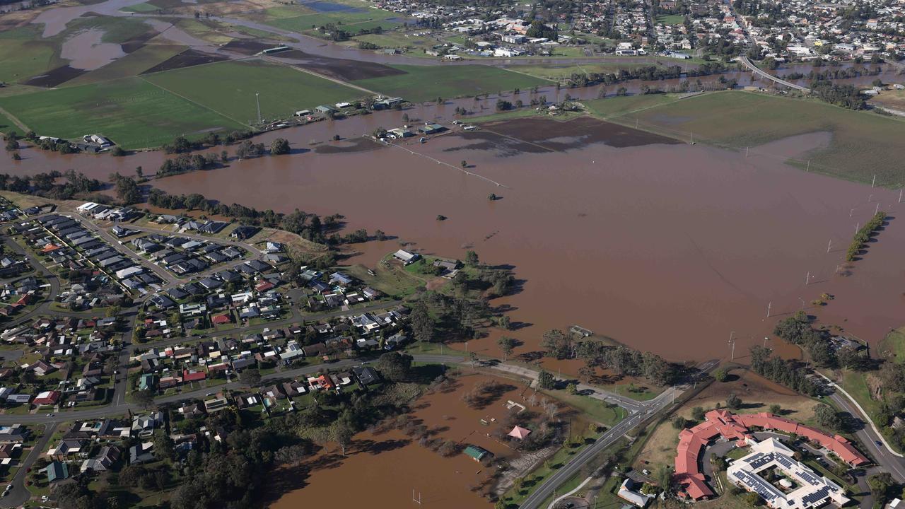 Sunshine fills the Hunter Region as residents wake up to the flood damage. Picture: David Swift