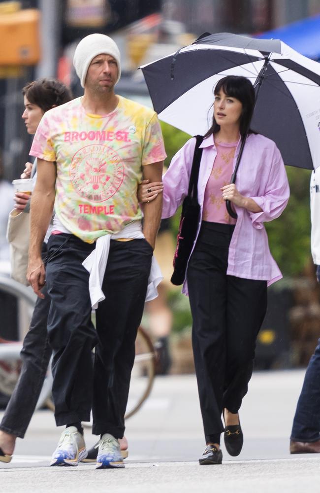 Chris Martin and Dakota Johnson have split. Picture: TheImageDirect.com
