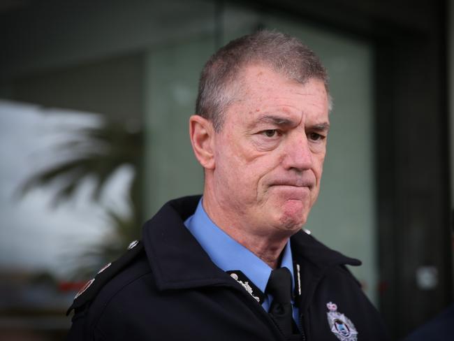 WA Police Commissioner Karl O'Callaghan describes the rate of child sex abuse offending in Roebourne as ‘staggering”. Picture: Colin Murty.