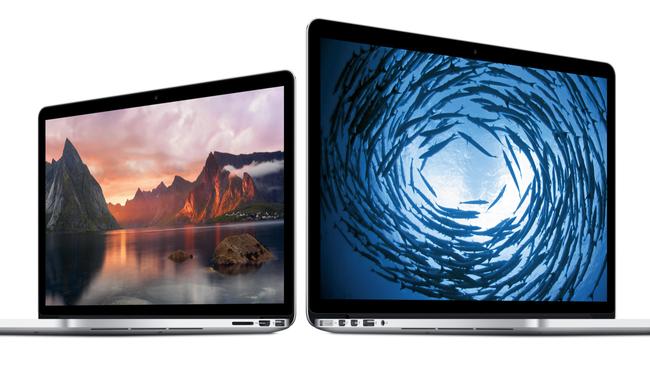 Pro computing ... Apple’s new MacBook Pro with Retina Display and Force Touch comes in 13 and 15-inch models.