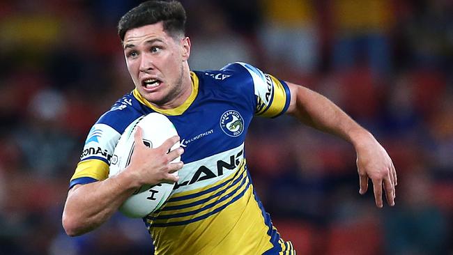 The Eels were on top of the game in the opening half but struggled to keep up as the game went on. Picture: Getty Images.